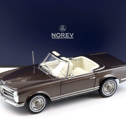 1:18 Norev Mercedes 230 SL Pagode W113 Bronce metallic 1963 with Top - Limited 300 pcs.