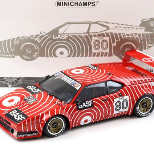 1:18 Minichamps BMW M1 ProCar GS Sport H.J. Stuck BASF #80 Procar Series 1980