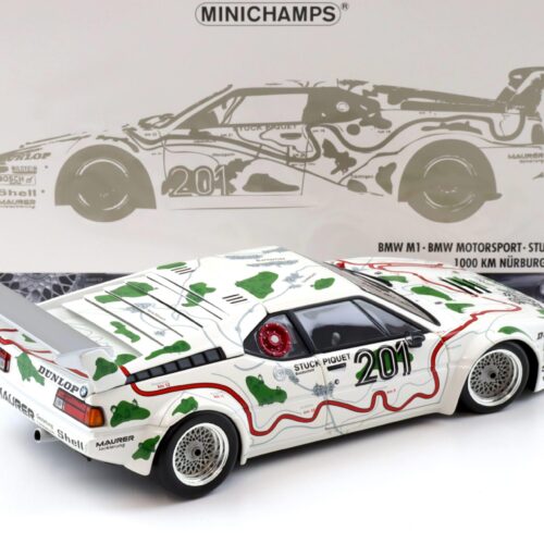 1:18 Minichamps BMW M1 ProCar BMW Motorsport Stuck/Piquet 1000km Nürburgring 1980