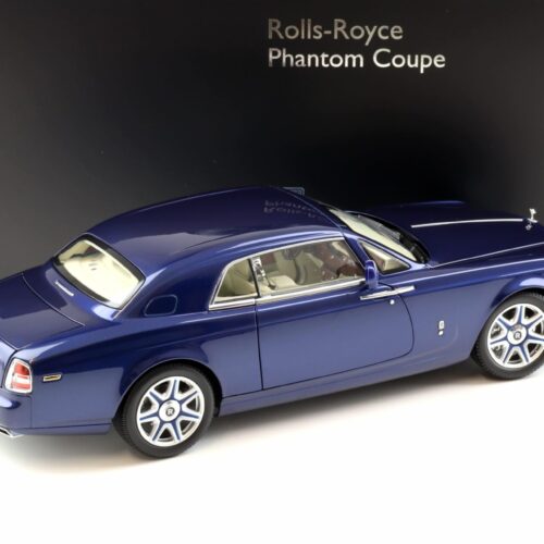1:18 Kyosho Rolls Royce Phantom Coupe Metropolitan blue metallic KS08862BLM