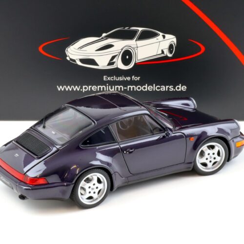 1:18 Norev Porsche 911 964 Carrera 4 WTL 30 años 911 viola metálico - Edición limitada 999 unidades. - Imagen 3