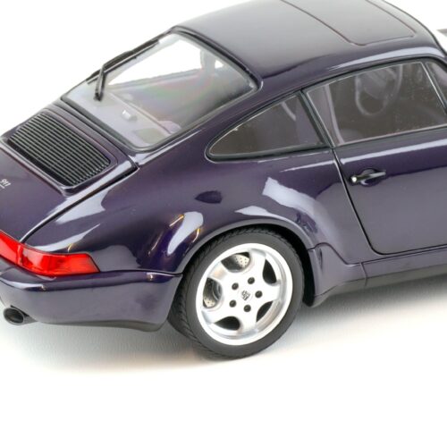 1:18 Norev Porsche 911 964 Carrera 4 WTL 30 años 911 viola metálico - Edición limitada 999 unidades. - Imagen 6