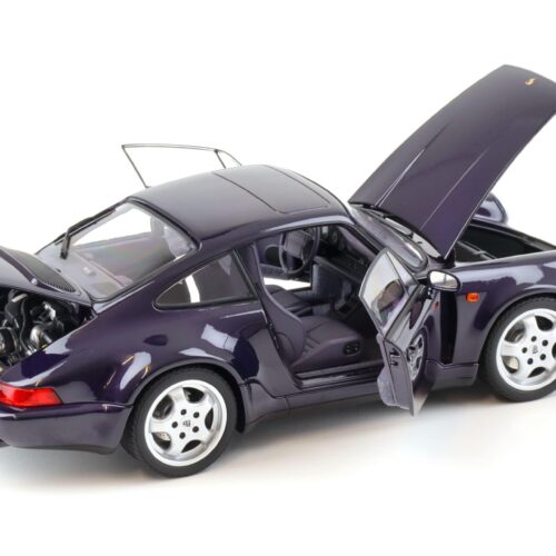 1:18 Norev Porsche 911 964 Carrera 4 WTL 30 años 911 viola metálico - Edición limitada 999 unidades. - Imagen 7