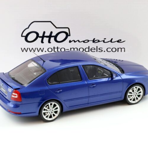 1:18 OTTO mobile OT478 Skoda Octavia RS 2.0 TFSI Limousine Race blue metallic 2006