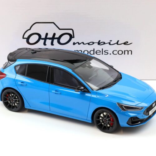 1:18 OTTO mobile OT1186 Ford Focus ST Edition Azure blue 2024