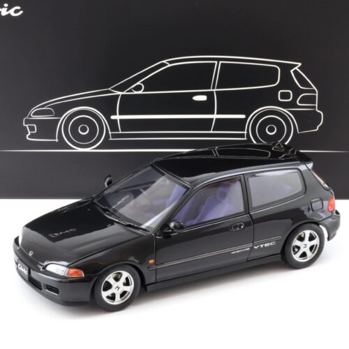 1:18 LCD Models Honda Civic SiR II (EG6) VTEC 1993 black with Lift LCD18018-BL