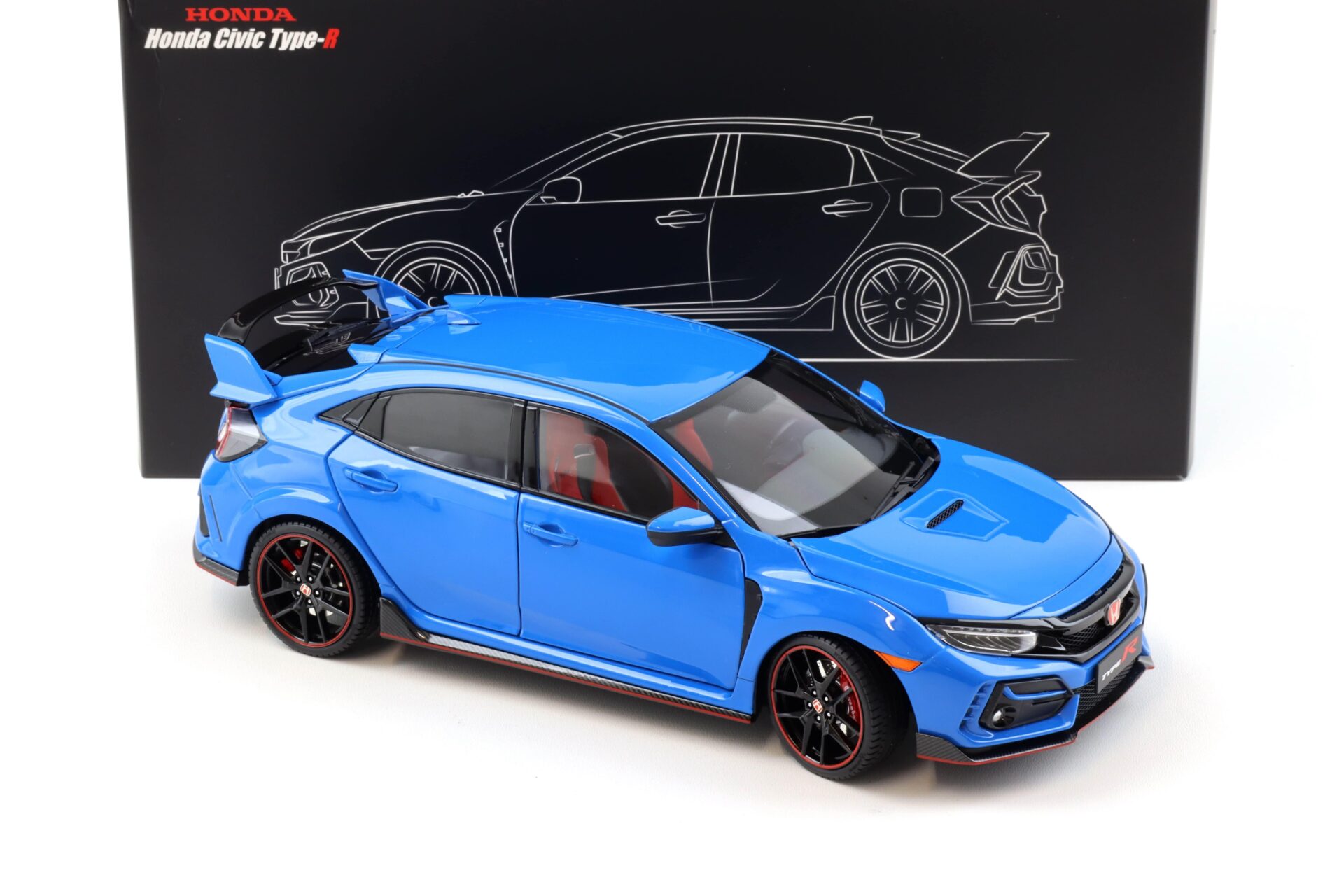 1:18 LCD Models Honda Civic Type-R FK8 Racing blue 2020 LCD18005B-RB