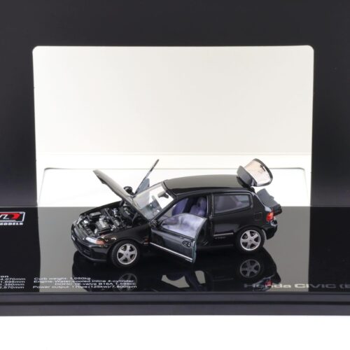 1:43 LCD Models Honda Civic SiR II (EG6) VTEC 1993 black LCD43010-BL