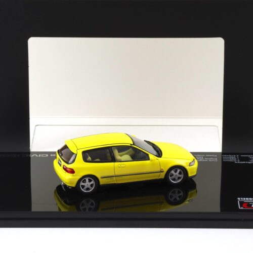 1:43 LCD Models Honda Civic SiR II (EG6) VTEC 1993 yellow LCD43010-YE