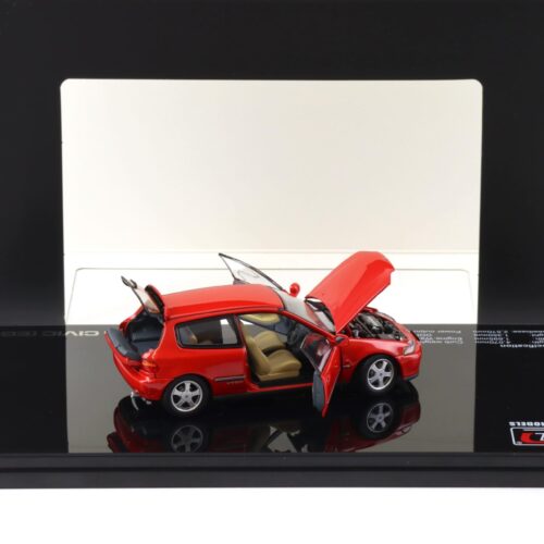 1:43 LCD Models Honda Civic SiR II (EG6) VTEC 1993 red LCD43010-RE