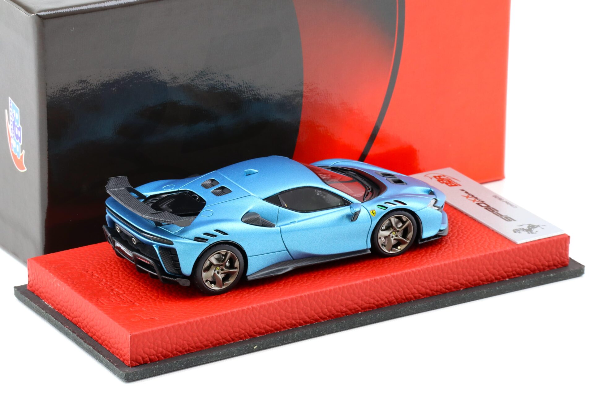 1:43 BBR Premium Ferrari SF90 XX Stradale Azzurro opaco blue - Limited 20 pcs.