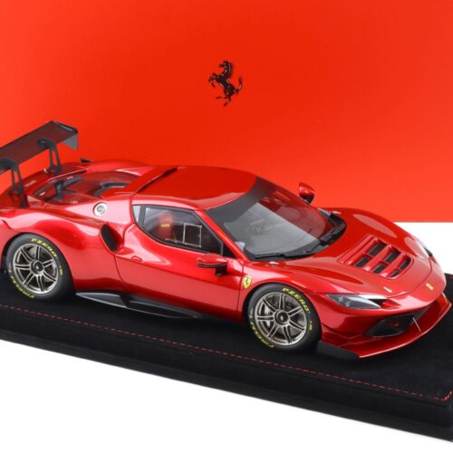 1:18 BBR Ferrari 296 Challenge 2023 Rosso Fuoco red - Limited 32 pcs.