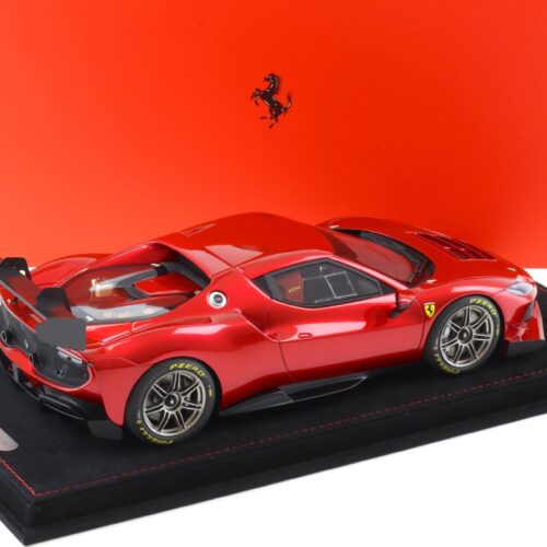 1:18 BBR Ferrari 296 Challenge 2023 Rosso Fuoco red - Limited 32 pcs.