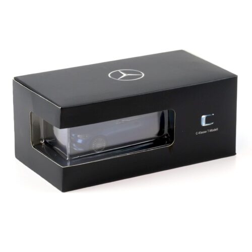 1:43 Herpa Mercedes C-Klasse T-Modell (S206) AMG Line spectral blue 2021 DEALER VERSION