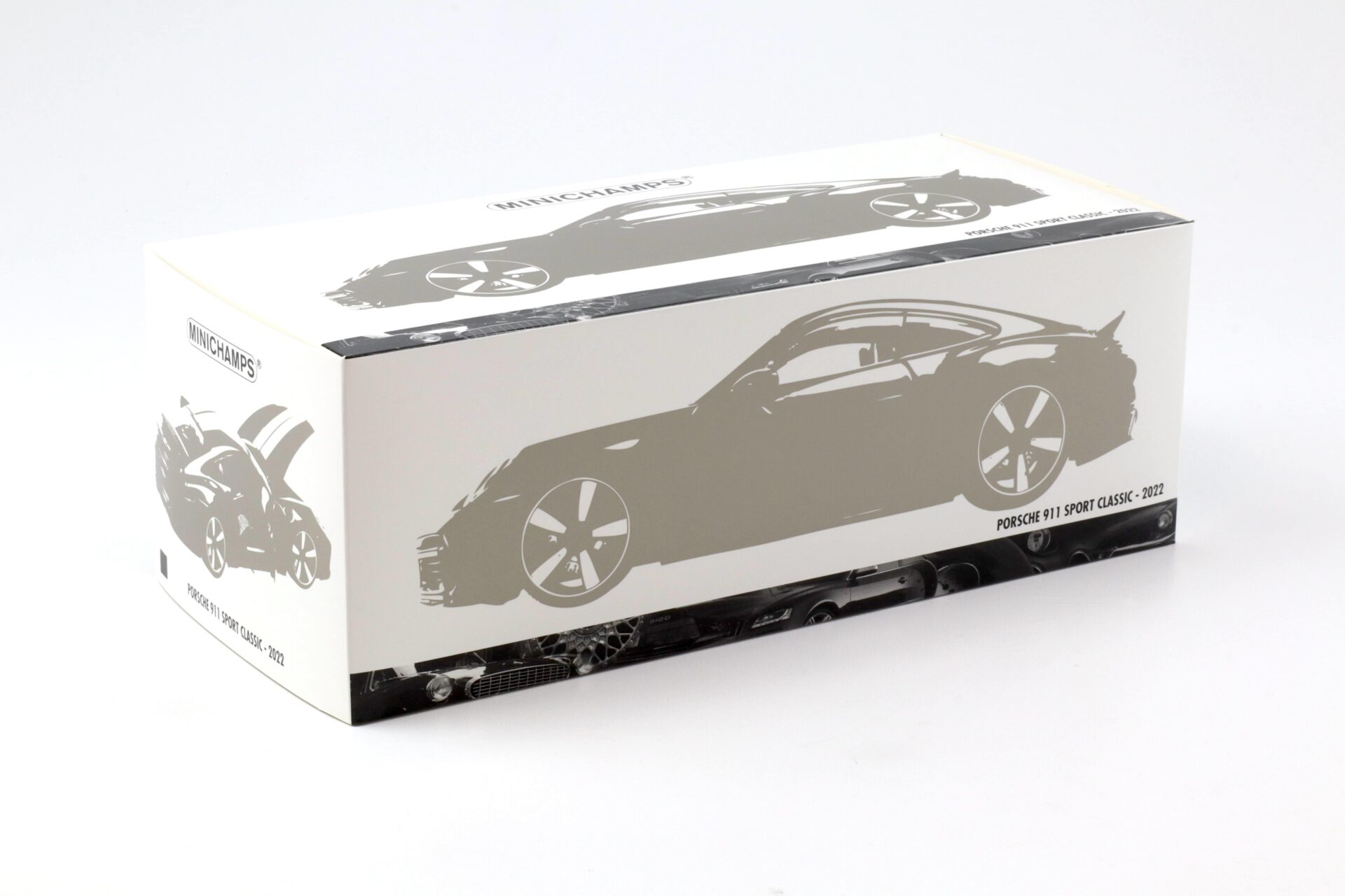 1:18 Minichamps Porsche 911 992 Sport Classic Coupe 2022 black