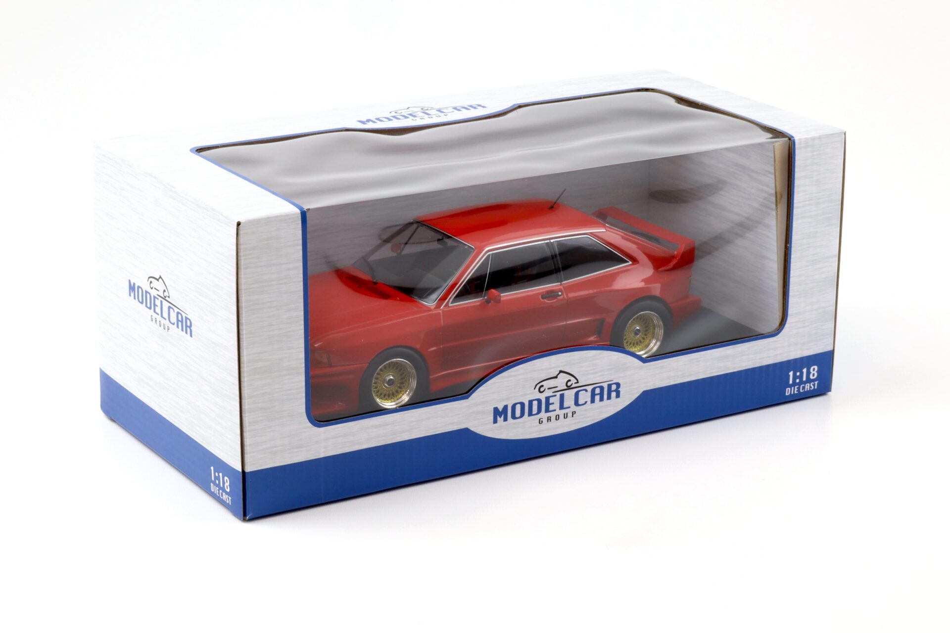 1:18 MCG VW Volkswagen Scirocco Rieger GTO 1980 red