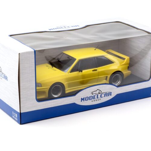 1:18 MCG VW Volkswagen Scirocco Rieger GTO 1980 yellow