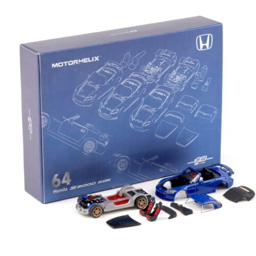 1:64 Motorhelix 64 Honda S2000 Mugen Apex blue Semi assembled Kit HEC EXPO