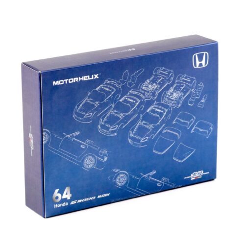 1:64 Motorhelix 64 Honda S2000 Mugen Apex blue Semi assembled Kit HEC EXPO