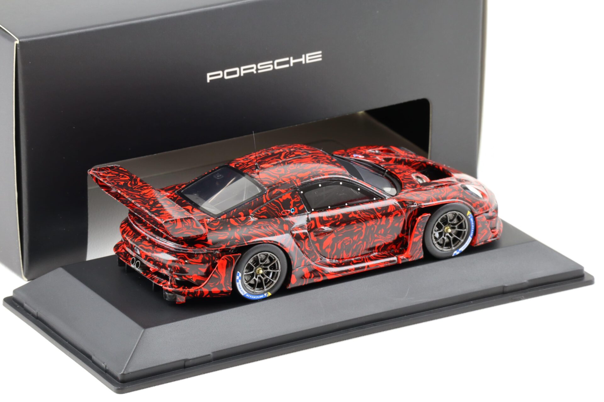 1:43 Spark Porsche 911 992 GT3 R Rennsport TC01 RX Testcar red/ black WAP DEALER