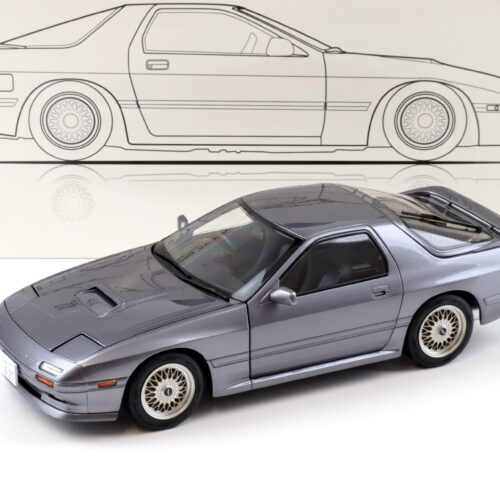1:18 WHELART Mazda Savanna RX-7 FC3S Coupe grey metallic