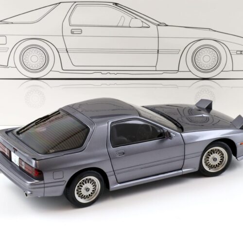 1:18 WHELART Mazda Savanna RX-7 FC3S Coupe grey metallic