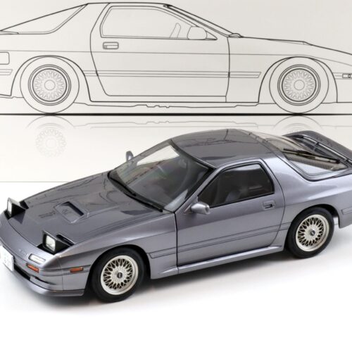 1:18 WHELART Mazda Savanna RX-7 FC3S Coupe grey metallic