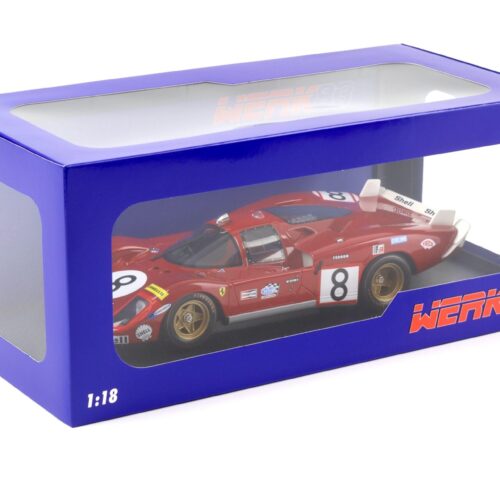 1:18 WERK83 Resin Ferrari 512S 24h LeMans 1970 #8 Merzario/ Regazzoni