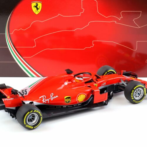 1:18 BBR F1 Ferrari SF71H Testing Fiorano 2021 Carlos Sainz red BBR211895