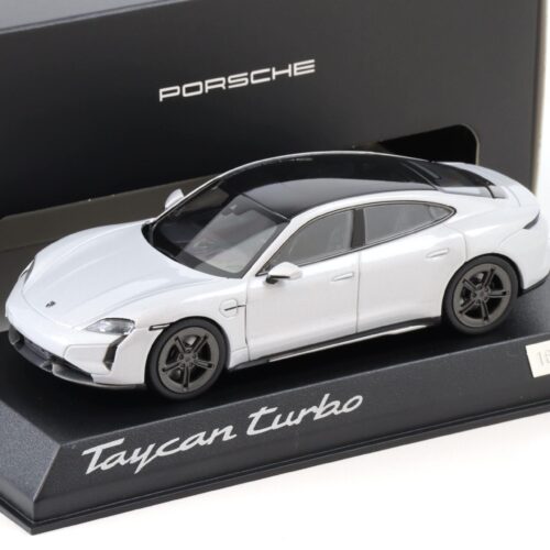 1:43 Norev Porsche Taycan Turbo (J1.2) Ice grey metallic WAP DEALER