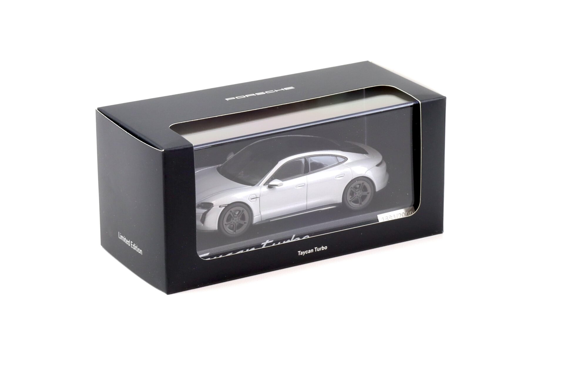 1:43 Norev Porsche Taycan Turbo (J1.2) Ice grey metallic WAP DEALER