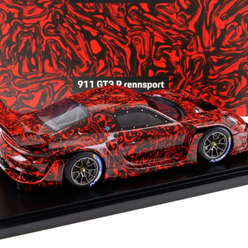 1:18 Spark Porsche 911 992 GT3 R Rennsport TC01 RX Testcar red/ black WAP DEALER