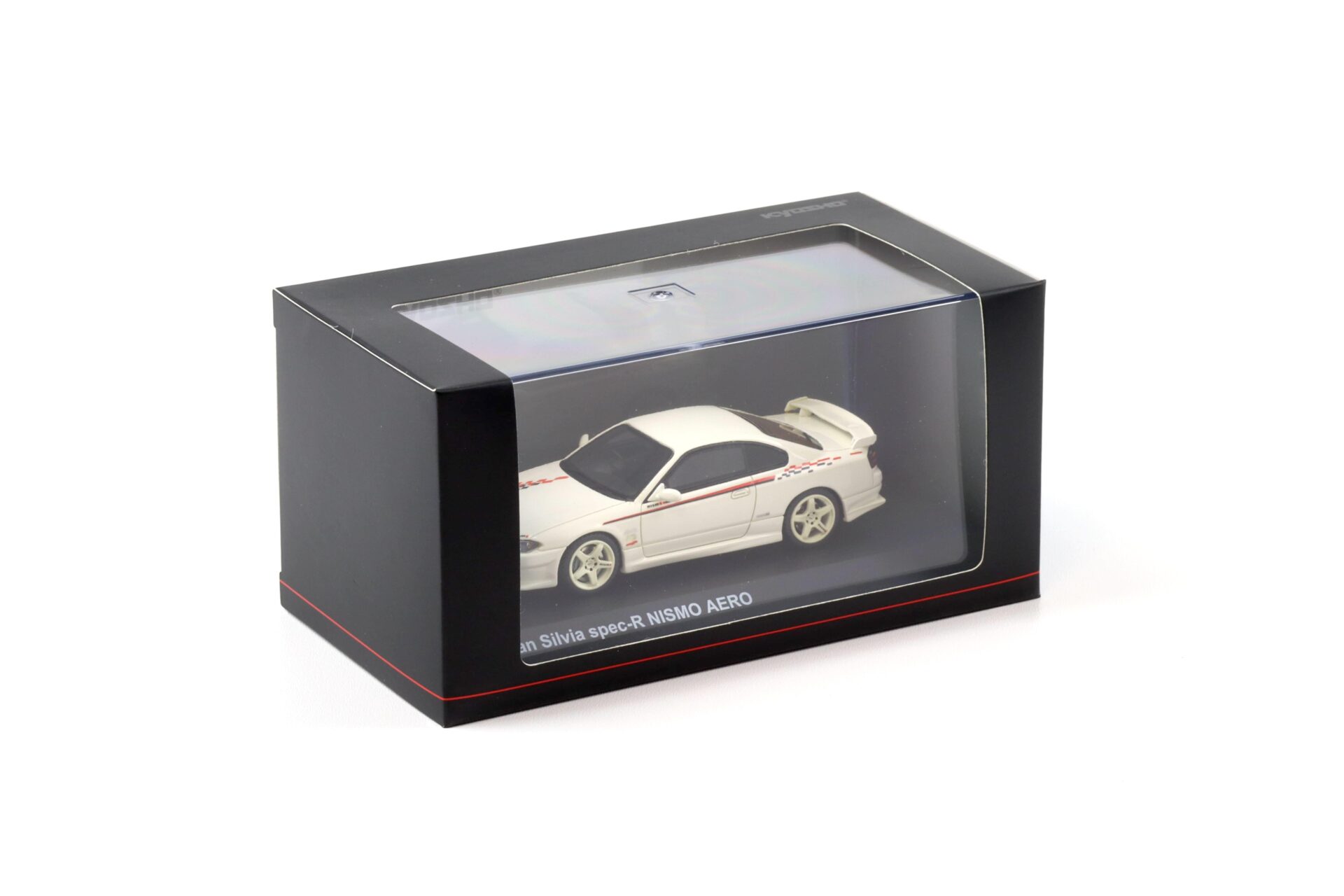 1:43 Kyosho Nissan Silvia Spec-R Nismo AERO white KSR43125W