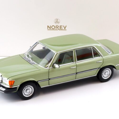 1:18 Norev Mercedes 450 SEL 6.9 W116 US-Version 1979 TV Series Dallas green metallic