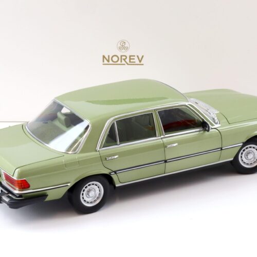 1:18 Norev Mercedes 450 SEL 6.9 W116 US-Version 1979 TV Series Dallas green metallic
