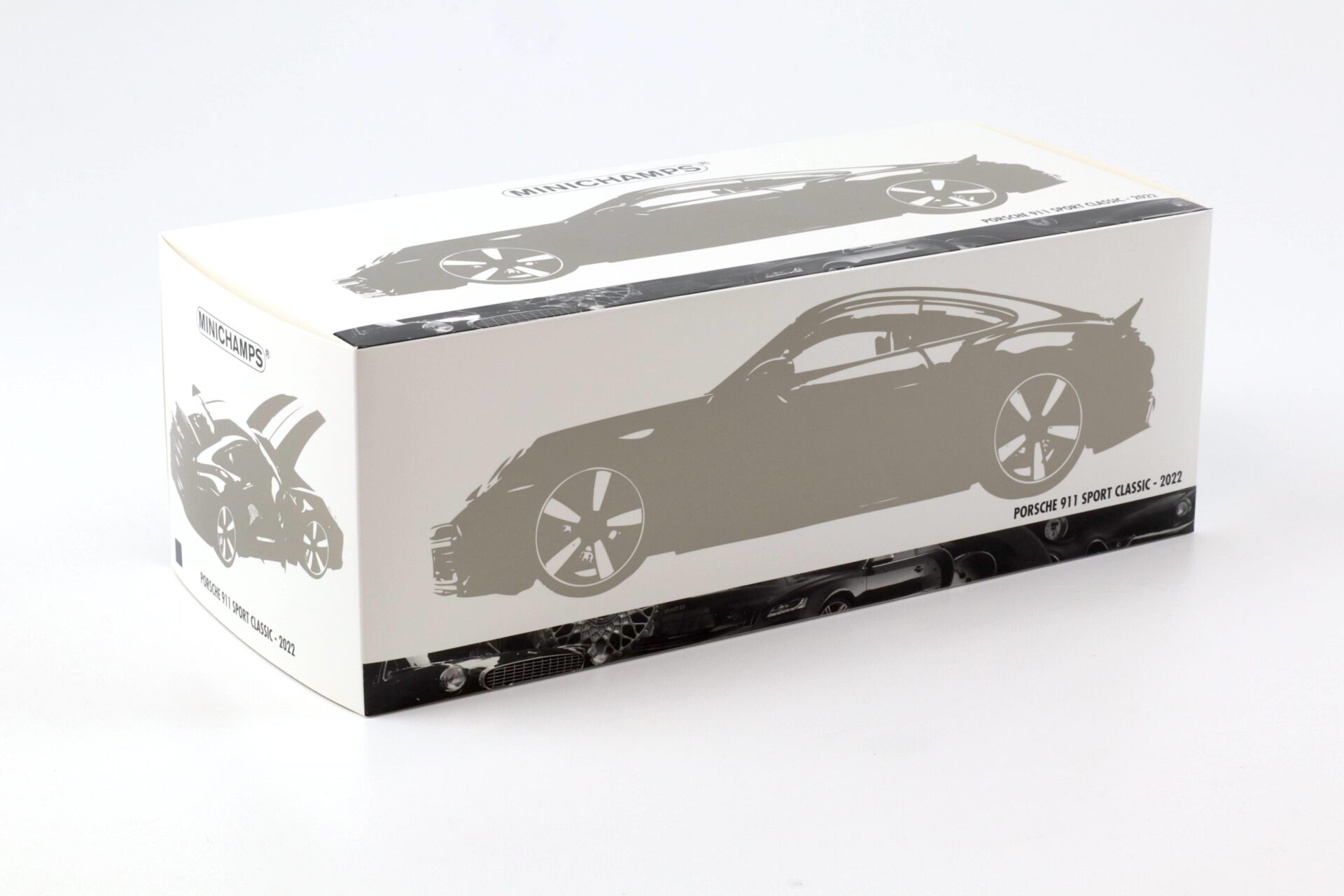 1:18 Minichamps Porsche 911 992 Sport Classic Coupe 2022 blue metallic