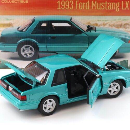 1:18 GMP 1993 Ford Mustang LX 5.0 Coupe Calypso green