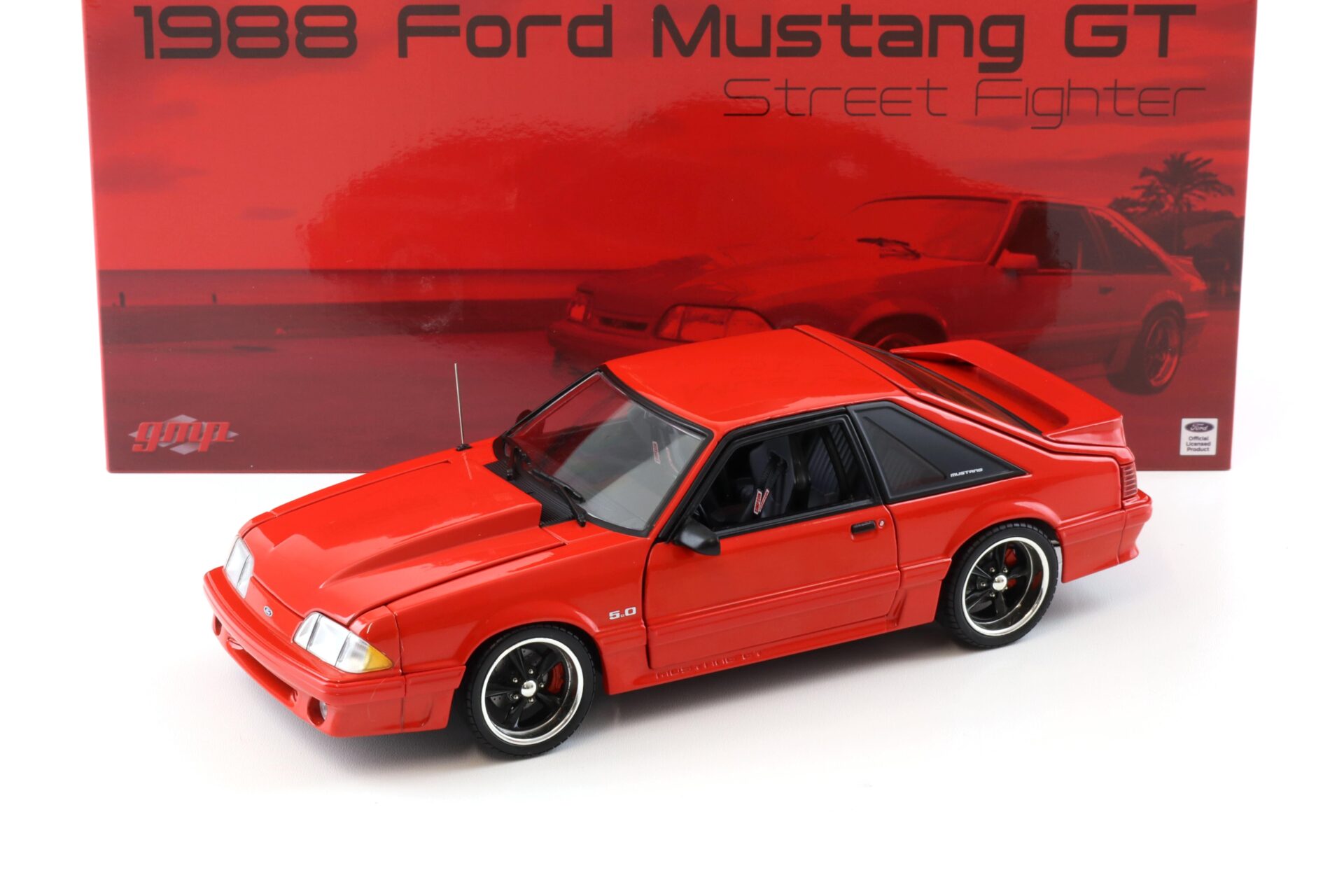 ID 101439 orig.jpg 1:18 GMP 1988 Ford Mustang GT Coupe Street Fighter red