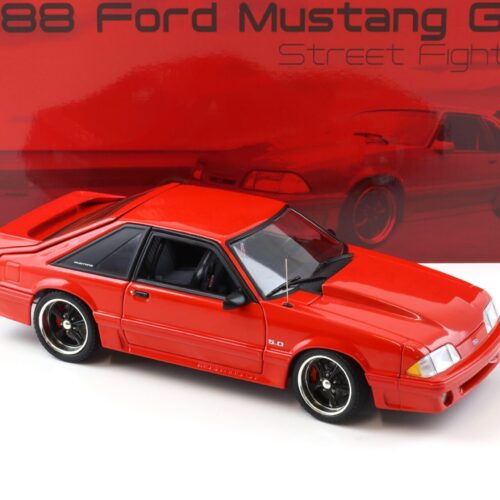 1:18 GMP 1988 Ford Mustang GT Coupe Street Fighter red