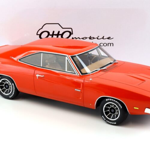 1:12 OTTO mobile G060 Dodge Charger Hemi Coupe 1969 orange + Decals