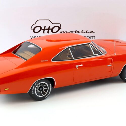 1:12 OTTO mobile G060 Dodge Charger Hemi Coupe 1969 orange + Decals