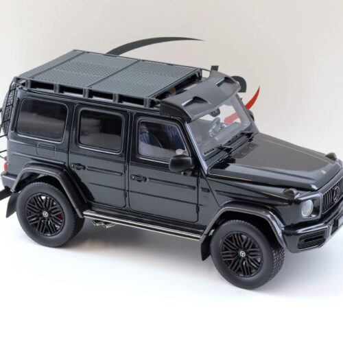 1:18 iScale Mercedes G63 AMG (W463) 4x4 magnetit black metallic 2022