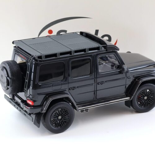 1:18 iScale Mercedes G63 AMG (W463) 4x4 magnetit black metallic 2022