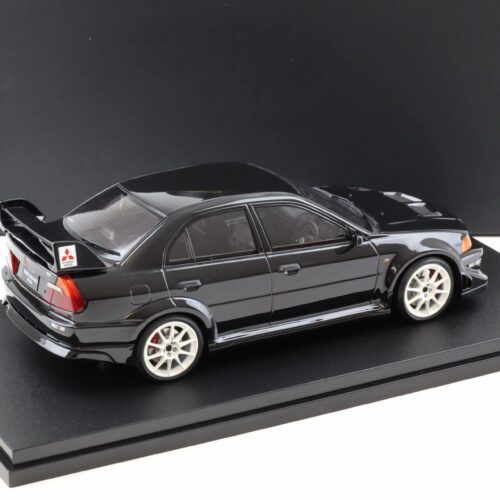 1:18 POP RACE Mitsubishi Lancer EVO 6.5 Tommi Makinen Edition black