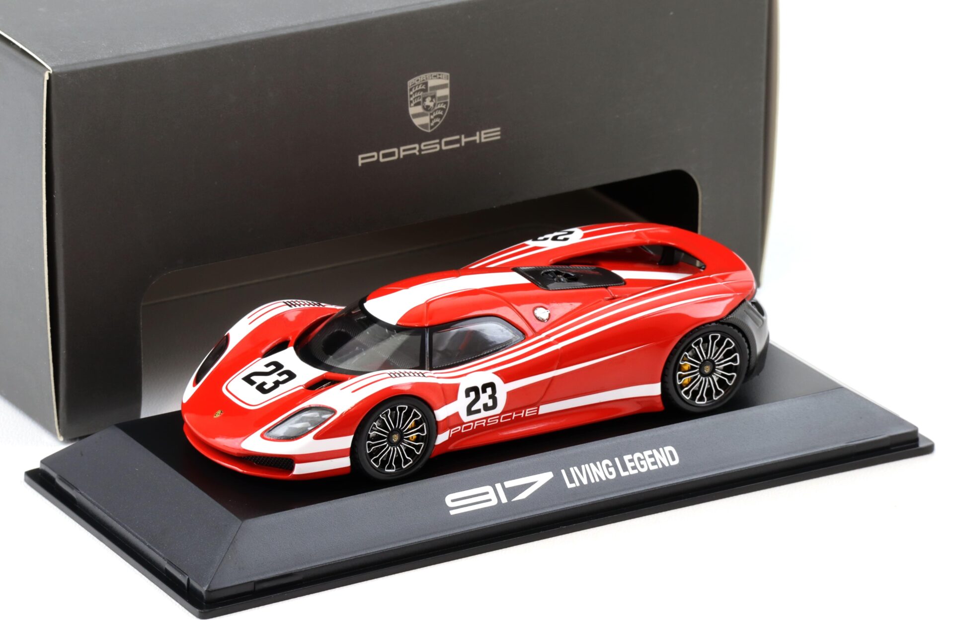 1:43 Spark Porsche 917 Living Legend Concept Car #23 red/ white WAP DEALER