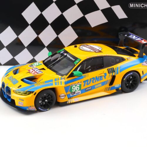 1:18 Minichamps BMW M4 GT3 GTD Turner Motorsport #96 IMSA 2022 Foley/Dinan