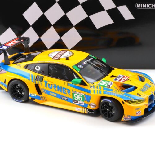 1:18 Minichamps BMW M4 GT3 GTD Turner Motorsport #96 IMSA 2022 Foley/Dinan