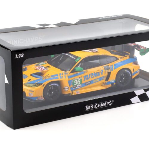 1:18 Minichamps BMW M4 GT3 GTD Turner Motorsport #96 IMSA 2022 Foley/Dinan