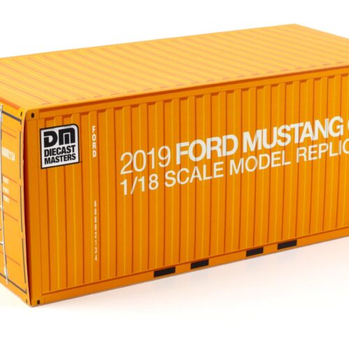 1:18 Diecast Masters 2019 Ford Mustang GT 5.0 Coupe RHD matt black