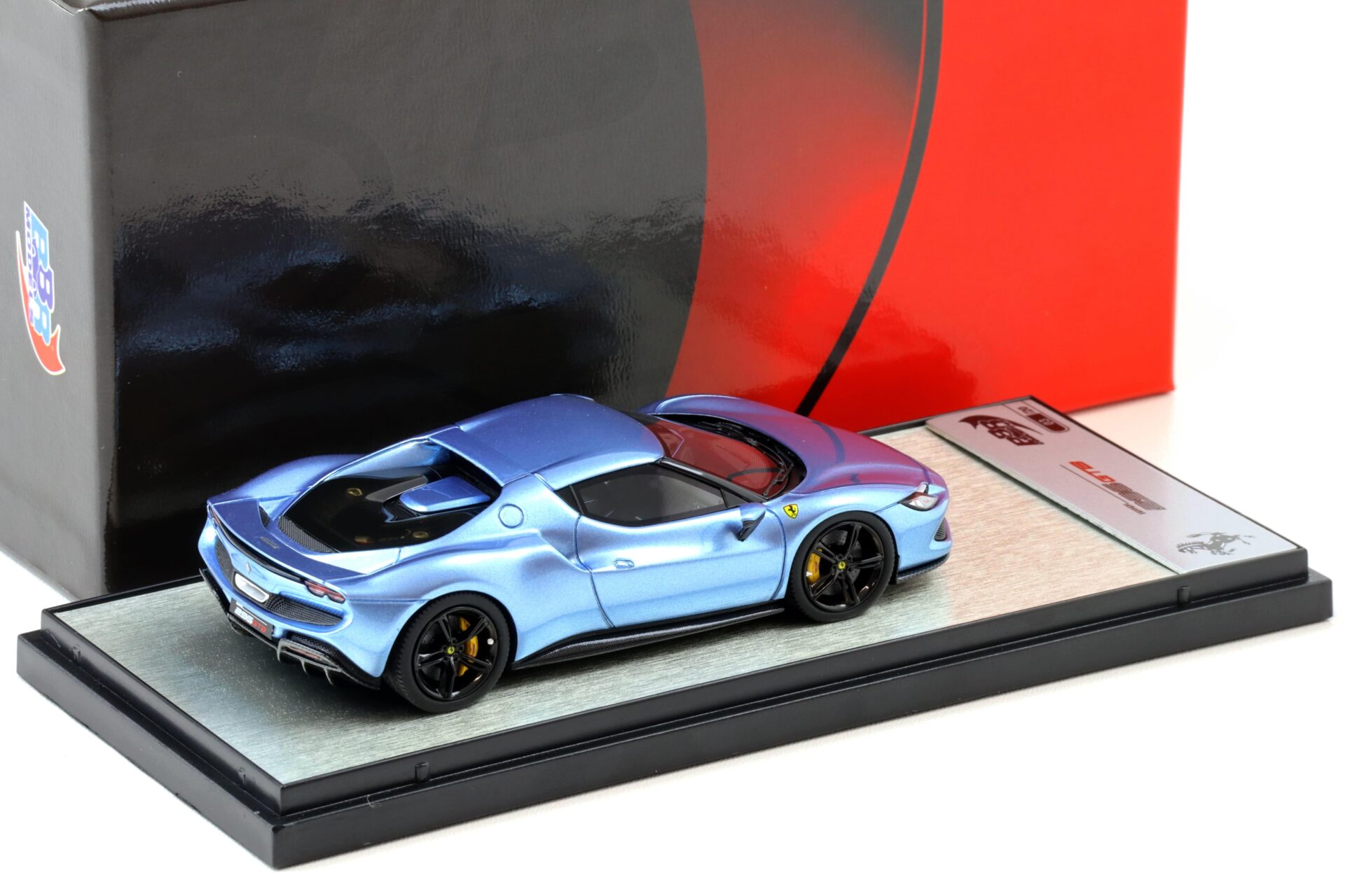 1:43 BBR Ferrari 296 GTB Azzurro California blue metallic - Limited 20 pcs.